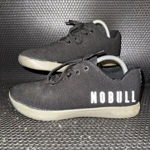 Nobull Black Ivy Casual Athletic Gym Shoes Sneakers Mens Size 7.5 Womens 9